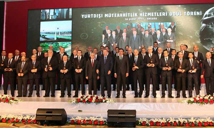 Dünyanın En Büyük 250 Müteahhidi Arasında Olan 42 Türk Müteahhidi Ödüllendirildi