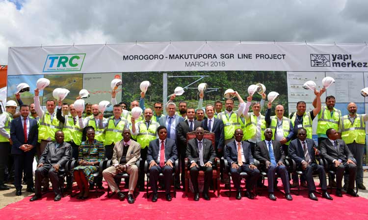 Yapı Merkezi,Tanzanya'da 1.9 Milyar Dolarlık Demiryolu Projesinin Temelini Attı