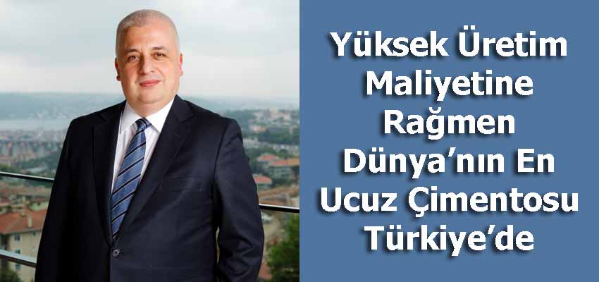 Yüksek Üretim Maliyetine Rağmen Dünya’nın En Ucuz Çimentosu Türkiye’de